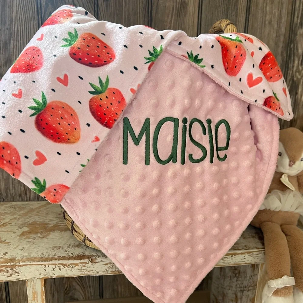 Personalized baby blanket